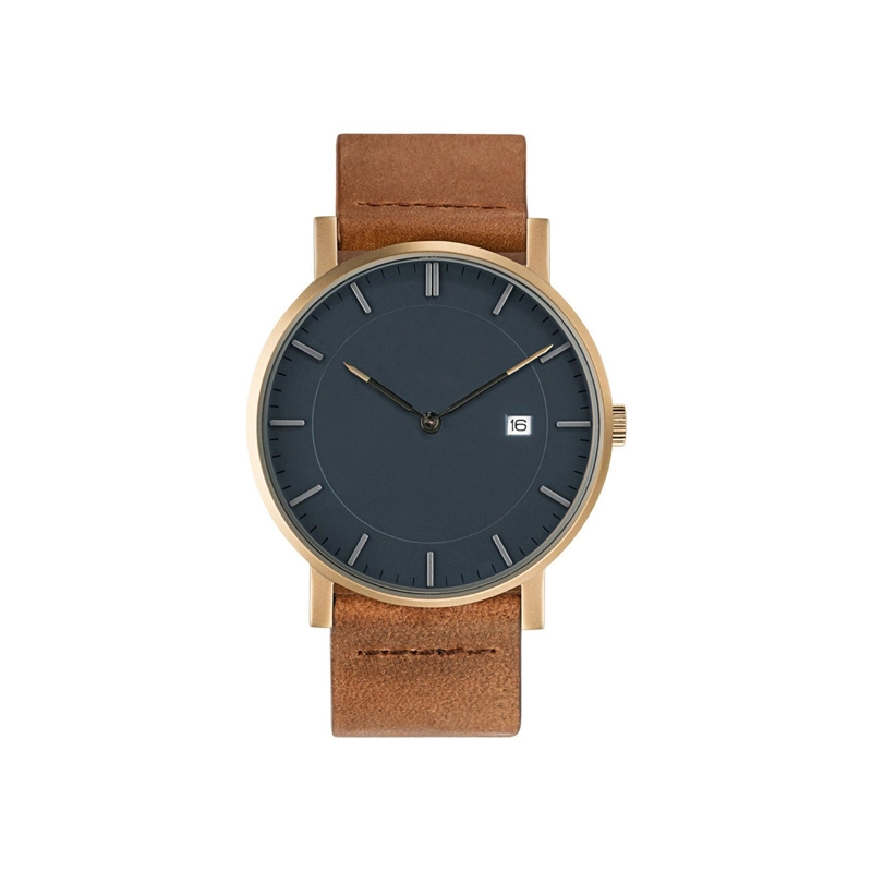 VDCAR - Minimalistische Herrenuhren aus Edelstahl, wasserdicht bis 3 ATM, mit einfacher Datumsanzeige und anderen Funktionen 1