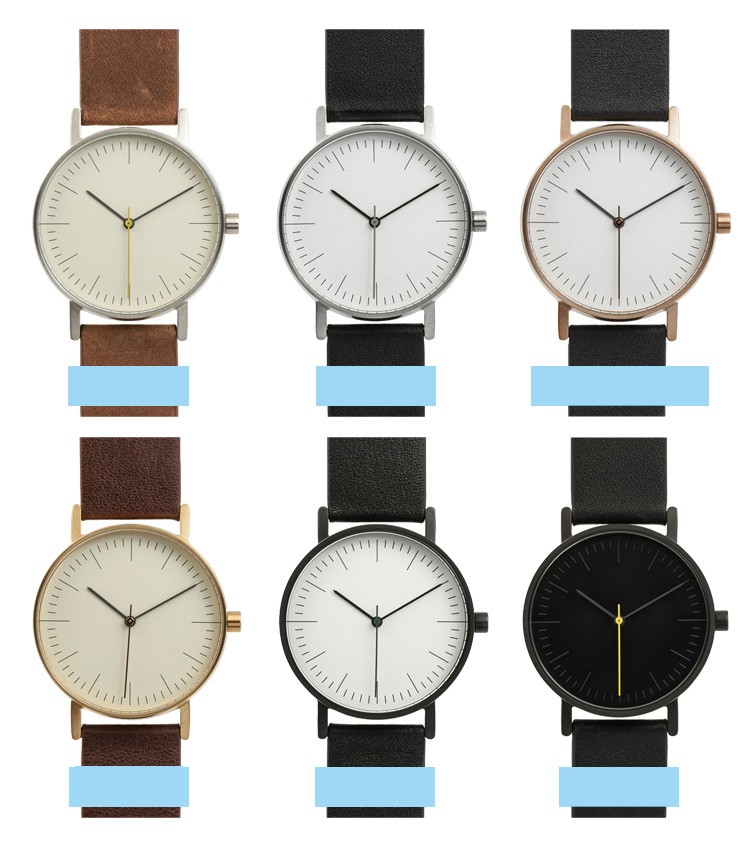 VDEAR - Orologi da uomo alla moda più semplici del 2017 con cinturino in pelle, orologi minimalisti personalizzati, altri marchi 15