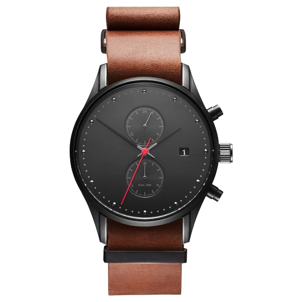 VDEAR - Men'S Fashion Stainless Steel Back Water Resistant Wristwatches Japanese Movement Quartz Watches Men Brand others 1