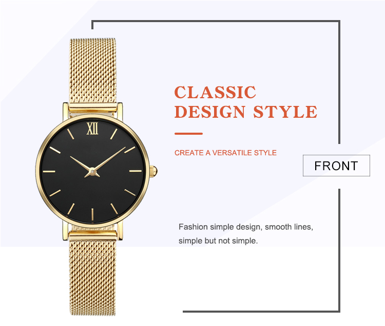 VDCAR – Modische, klassische und schlichte Damenuhr im minimalistischen Design 12