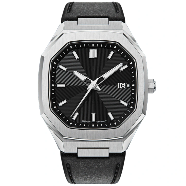 VDEAR - Luminous Hands Leather Luxury Watch Customize Logo Watches Automatic Men Luxury others 1