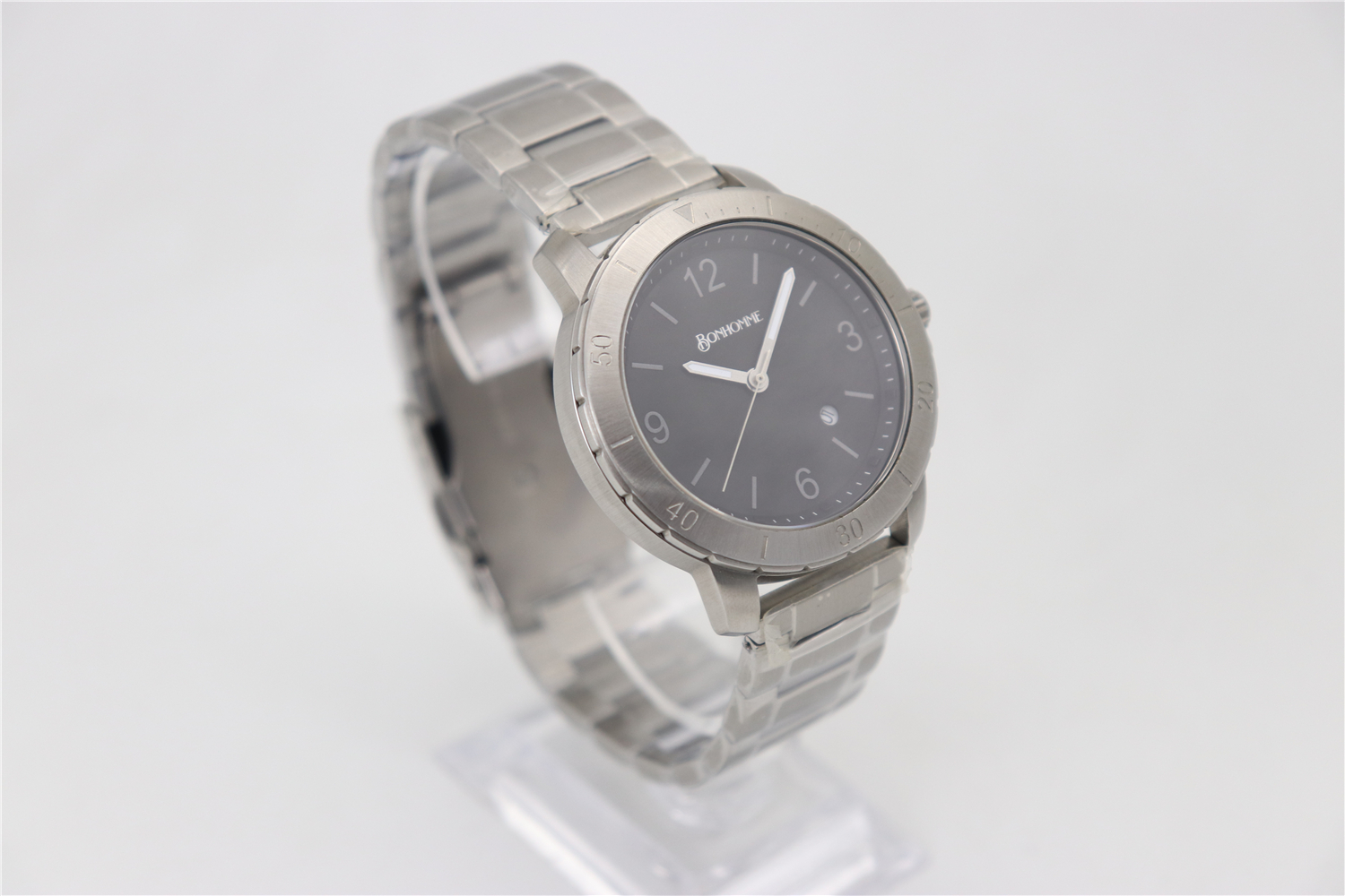 VDEAR - 5 ATM water resistant stainless steel 316L watch case luxury men wrist quartz brand 14