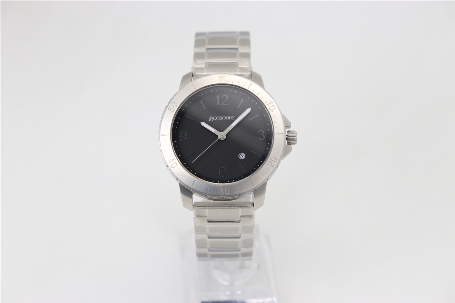 VDEAR - 5 ATM water resistant stainless steel 316L watch case luxury men wrist quartz brand 10