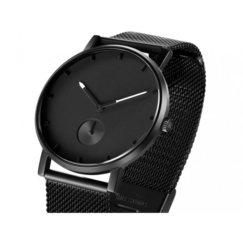 VDEAR - Customized own brand leather classic watches men wrist quartz watch case stainless steel Stainless Steel Style 12