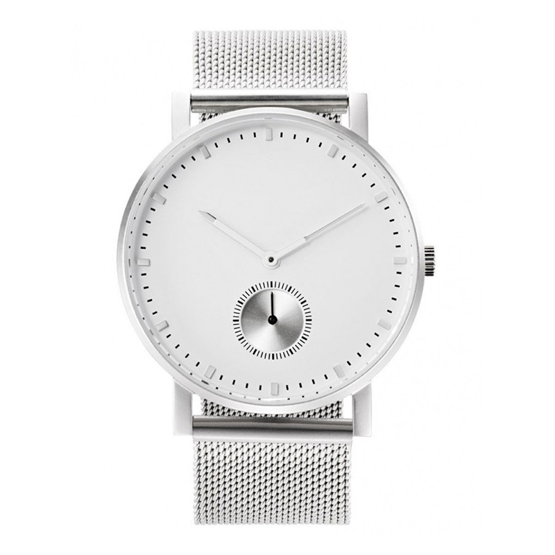 VDEAR - Customized own brand leather classic watches men wrist quartz watch case stainless steel Stainless Steel Style 16