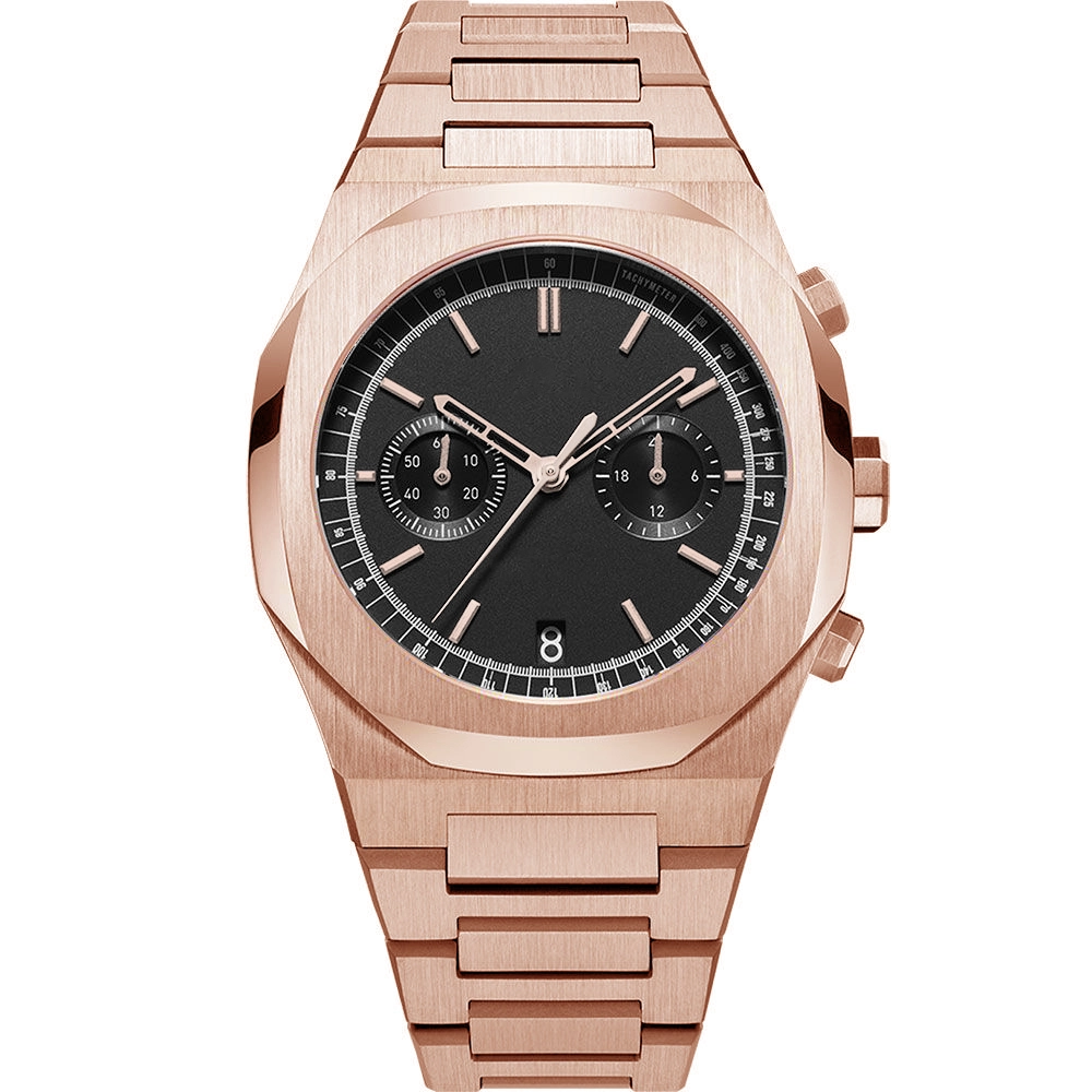 VDEAR - Oem Odm Reloj Acero Inoxidable Chronograph Watch Steel Waterproof Watched Men Customized Wrist Watches New Arrival 1