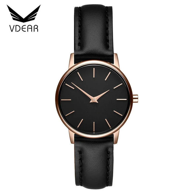 VDEAR - Best Christmas gift fashion watches factory direct sale luxury brand your own watches 2018 Lady Quartz Watch 1