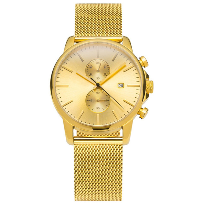 VDEAR - Montre chronographe personnalisable avec cadran imprimé, mouvement japonais, étanche, fond en acier inoxydable et boîtier vierge imprimé. 18