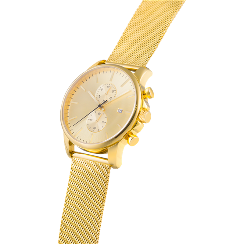 VDEAR - Montre chronographe personnalisable avec cadran imprimé, mouvement japonais, étanche, fond en acier inoxydable et boîtier vierge imprimé. 20