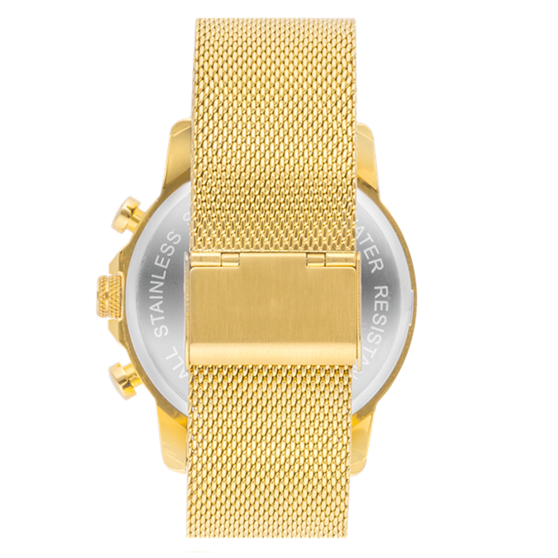 VDEAR - Montre chronographe personnalisable avec cadran imprimé, mouvement japonais, étanche, fond en acier inoxydable et boîtier vierge imprimé. 22