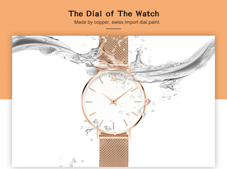 VDEAR - Tiny 34mm gold bezel ladies 2019 japan movt watch stainless steel back women watches quartz others 8