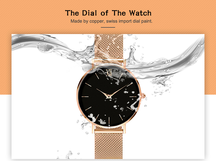 VDEAR - Tiny 34mm gold bezel ladies 2019 japan movt watch stainless steel back women watches quartz others 10