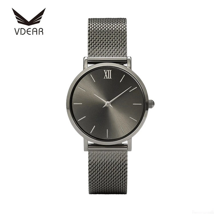 VDEAR - Simple dial stainless steel back water resistant japanese quartz movement watches for women 2019 others 1