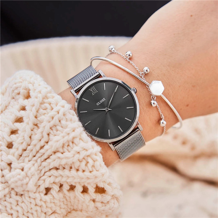 VDEAR - Simple dial stainless steel back water resistant japanese quartz movement watches for women 2019 others 22
