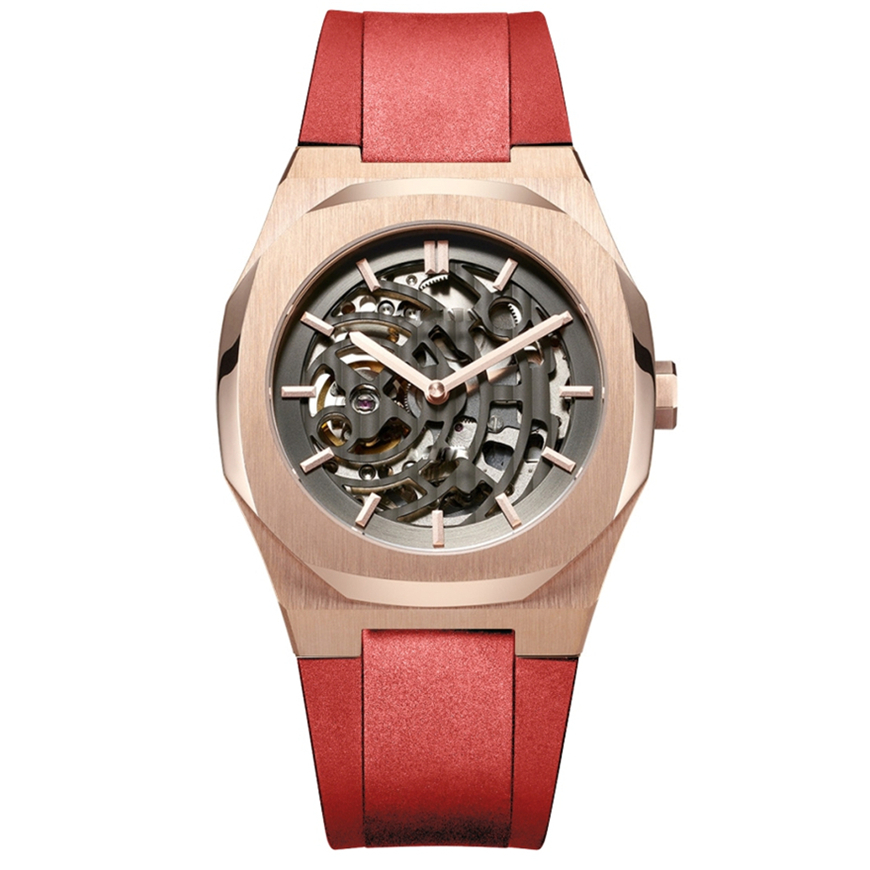 VDEAR - Orologio automatico da uomo di alta qualità con quadrante grande, di lusso, impermeabile, personalizzato, con motivo traforato, 2021, altri 1