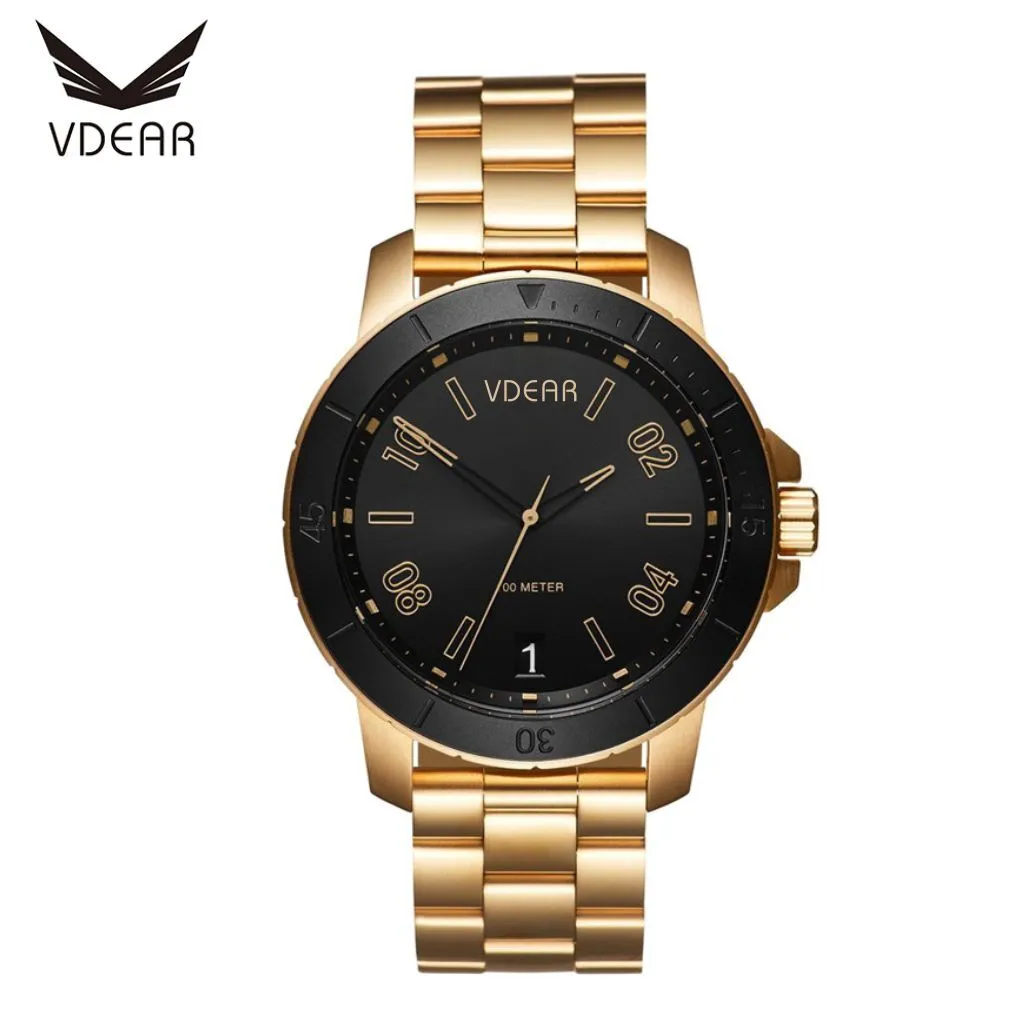 VDEAR - Fashion Stainless Steel Strap Watches Japan Quartz Movement Sports Watches Men others 1