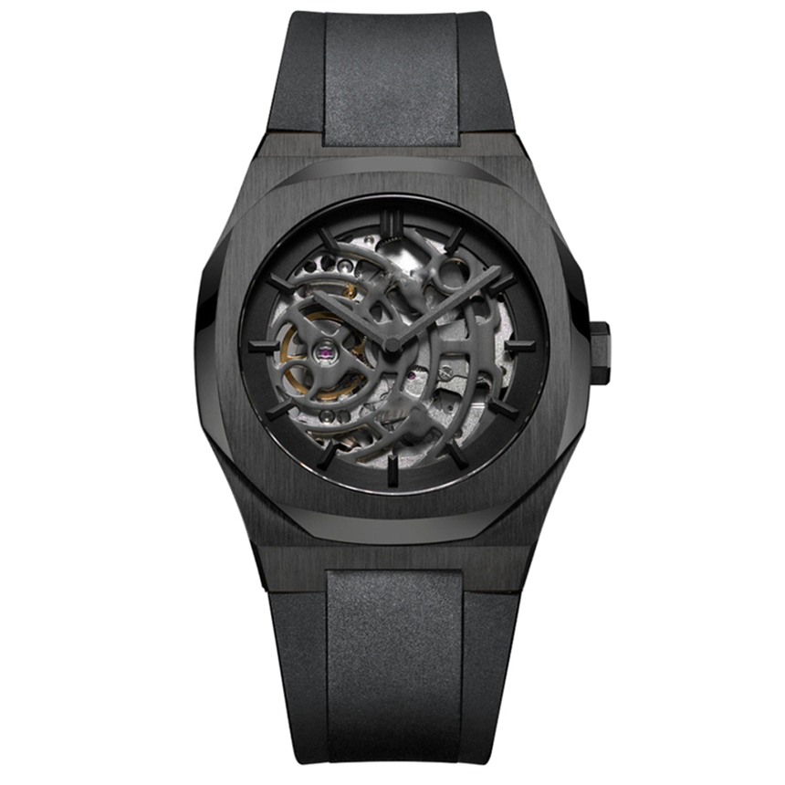 VDEAR - Orologio automatico personalizzato da uomo di lusso in acciaio inossidabile 2020, di alta qualità, impermeabile, con cassa da 40 mm, logo personalizzato, altri 1