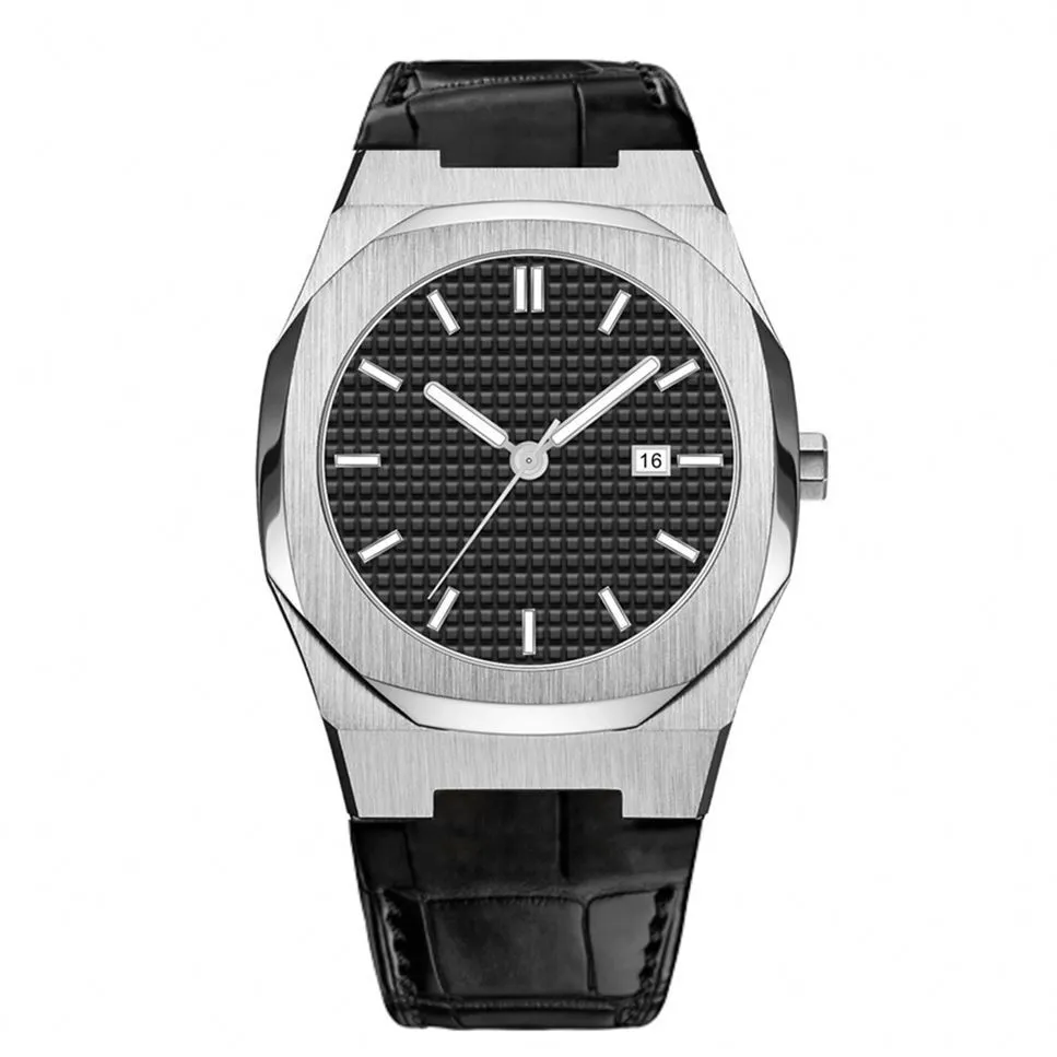 VDEAR - Cadrans de montre vierges étanches, fond en acier inoxydable, mouvement japonais, avec logo personnalisé (autres) 1