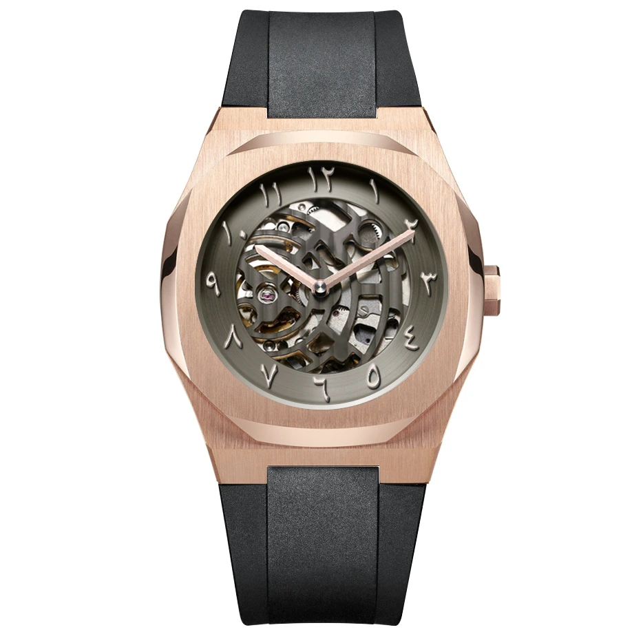 VDEAR - Custom Printed Stainless Steel Case Back High Quality Mechanical Watches Arabic Number Kid Watch others 1