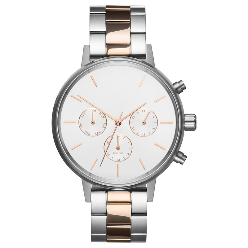 VDEAR - Gold plated brand your logo time force 5atm water resistant fashion women odm brand chronograph watch others 22