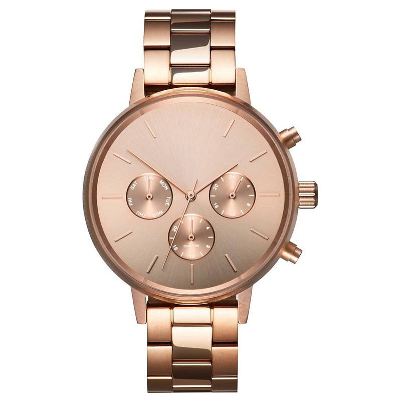 VDEAR - Gold plated brand your logo time force 5atm water resistant fashion women odm brand chronograph watch others 24
