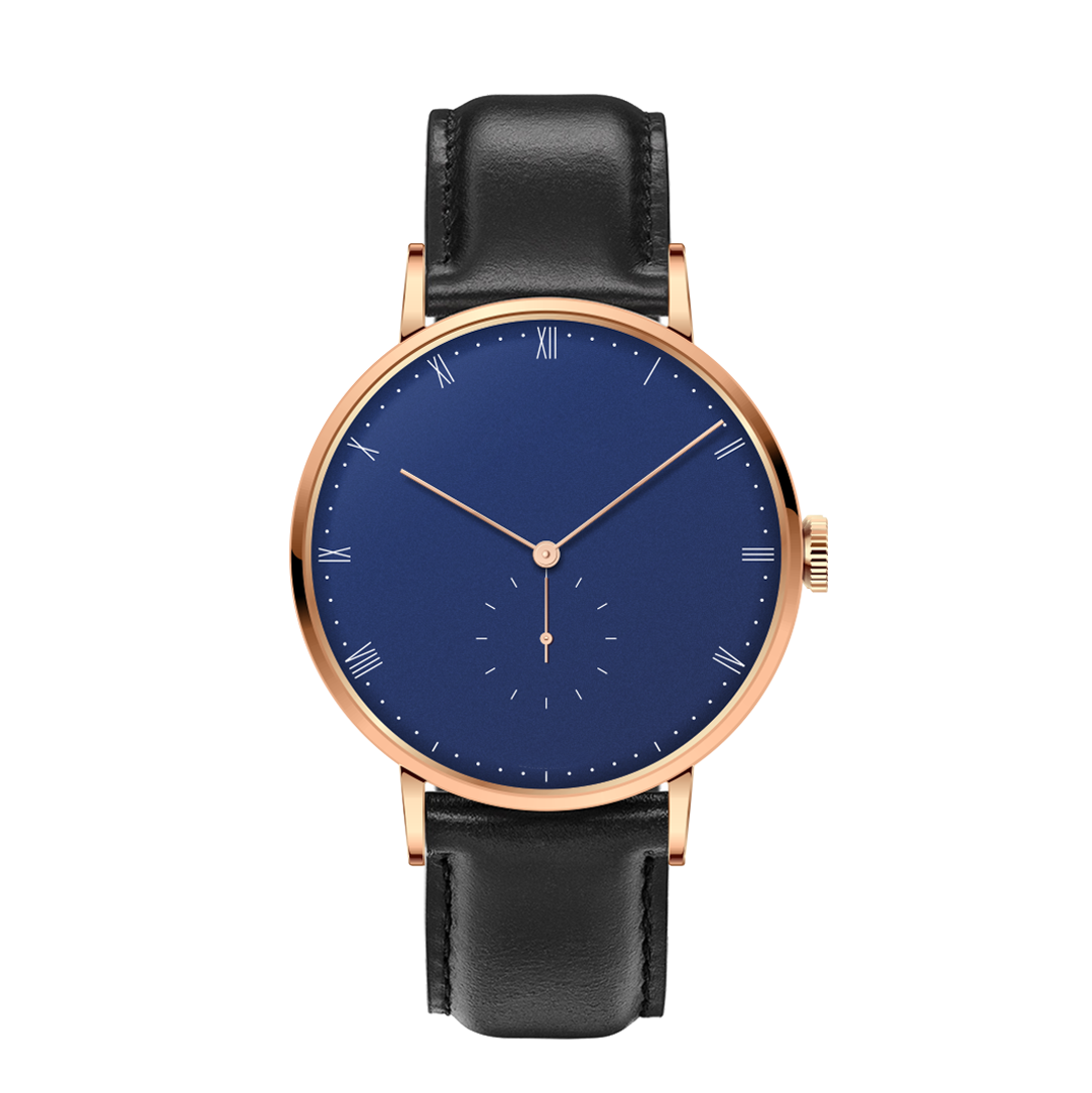 VDEAR - Trendy design horloges met subwijzerplaat en aangepast logo, geen minimum bestelbedrag, Japans uurwerk, roestvrijstalen horloge, overige 19