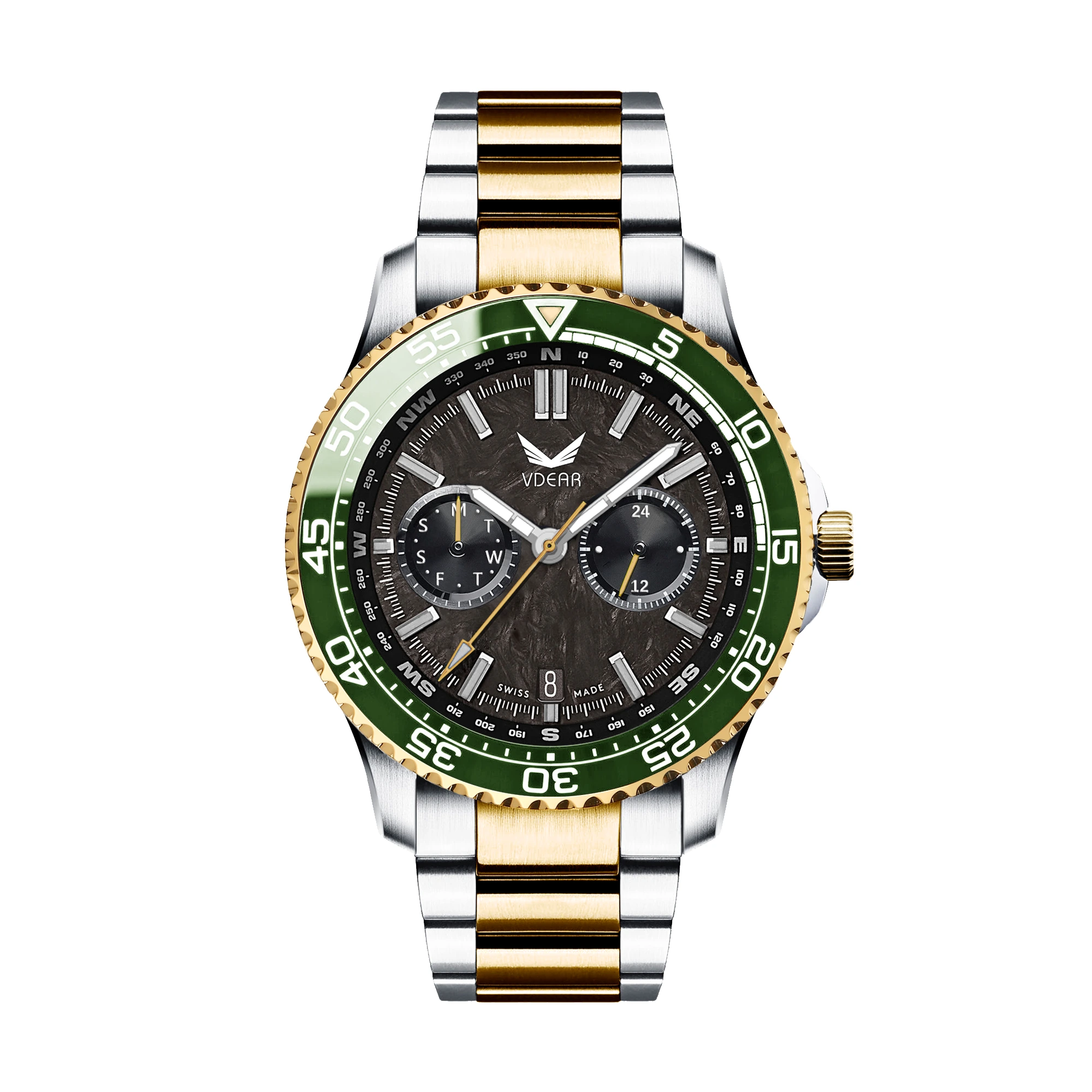 VDEAR - Orologi da uomo Oem Low MOQ Kt Orologi di lusso Regalo per uomo Moda Oem Oro Orologi da uomo di lusso altri 1