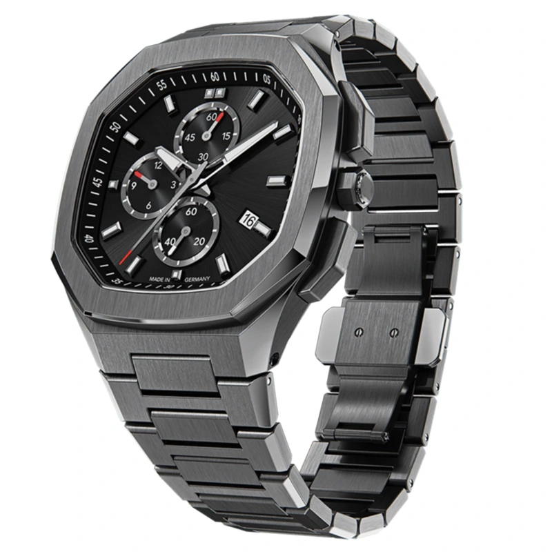 VDEAR - Gun Black Montre Homme Custom Watches Luxury Watch Men Wrist Luminous Watch 2021 Luxury others 1