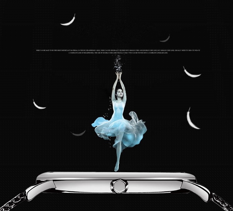 VDEAR - New design simple custom logo Stainless Steel mens Wrist Watch in black others 11