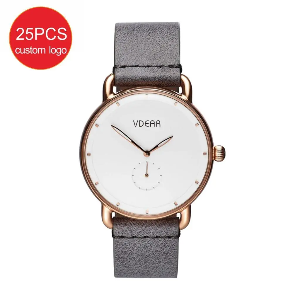 VDEAR – Chinesische Uhrenlieferanten, die Uhren mit individuell gestalteten Echtlederarmbändern und Ihrem eigenen Markenlogo anbieten. 1