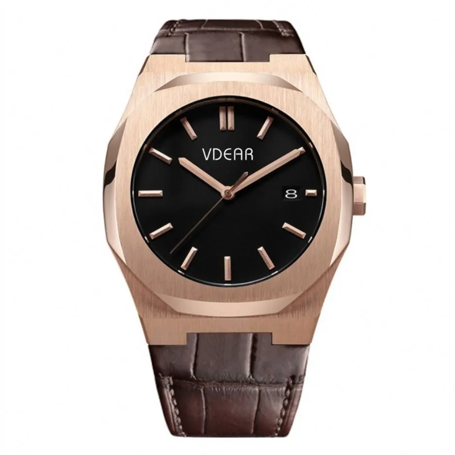VDEAR - New Fashionable Stainless Steel Case Shenzhen Manufacturers Japan Movement Quartz Wacth Men others 1