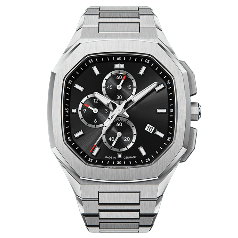 VDEAR - Relógio de pulso masculino OEM ODM em aço inoxidável à prova d'água, relógio de pulso de luxo com mecanismo de quartzo, outros modelos. 1