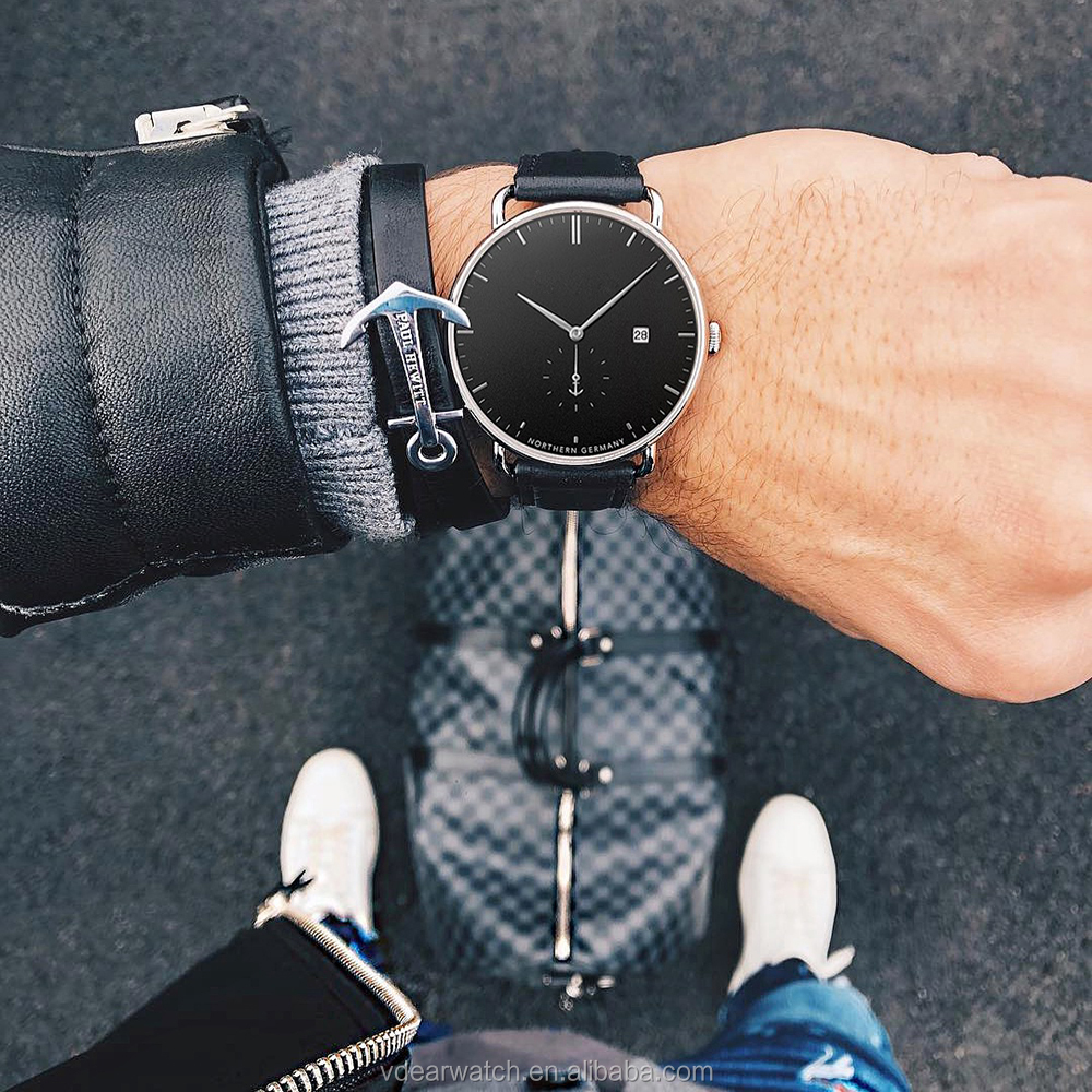 VDEAR - Japan miyota 1L45 watch steel 316 case men wrist blank watches custom others 23