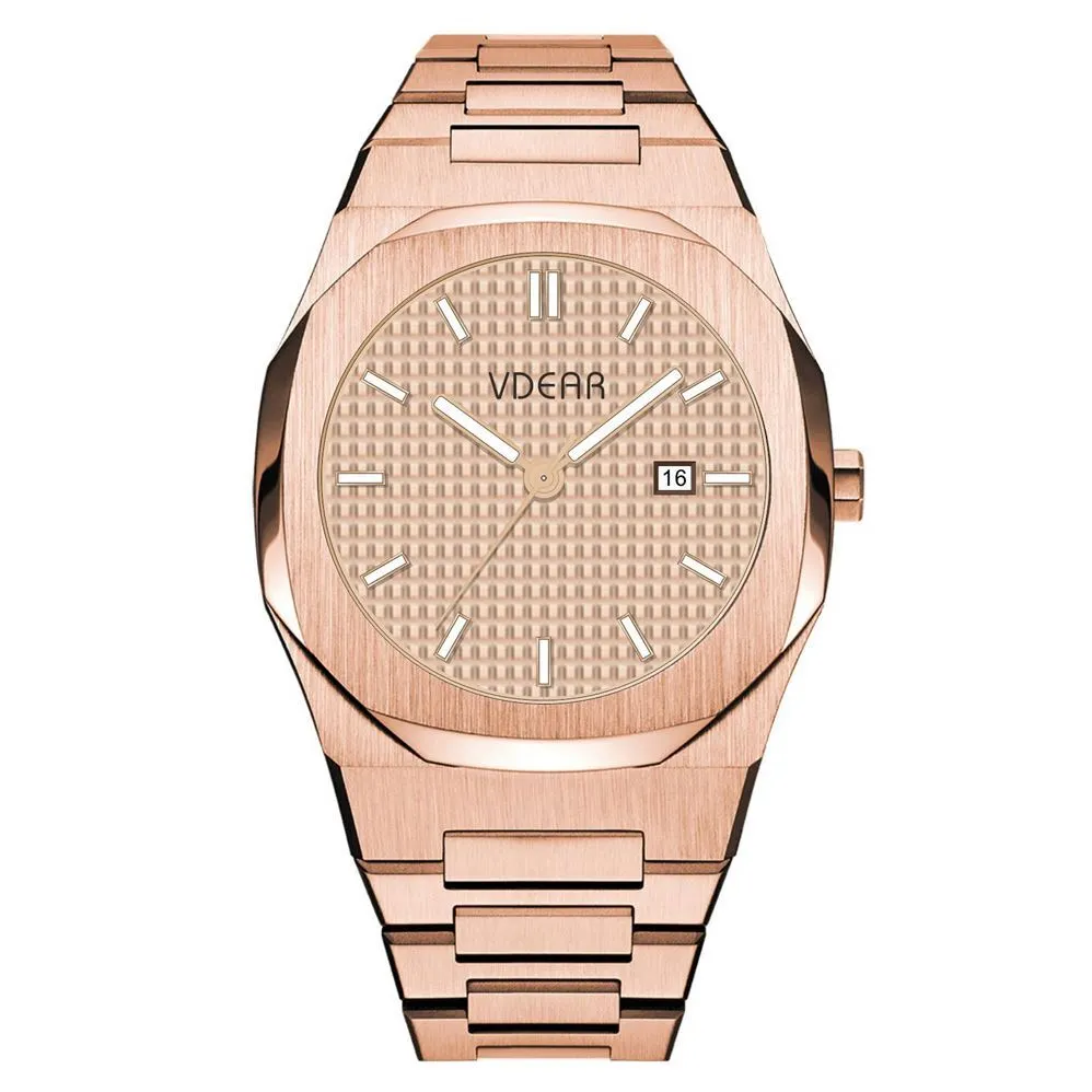 VDEAR - Outdoor 3Atm Resistance Custom Dial 5 Atm Water Resistant Stainless Steel Watch Sapphire Manufacturers In China others 1