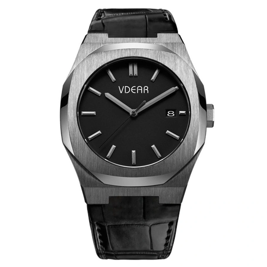 VDEAR - Costom Made Men Wrist Stainless Steel Case 316l Japan Singapore Movement Luxury Quartz Watch Rubber others 1