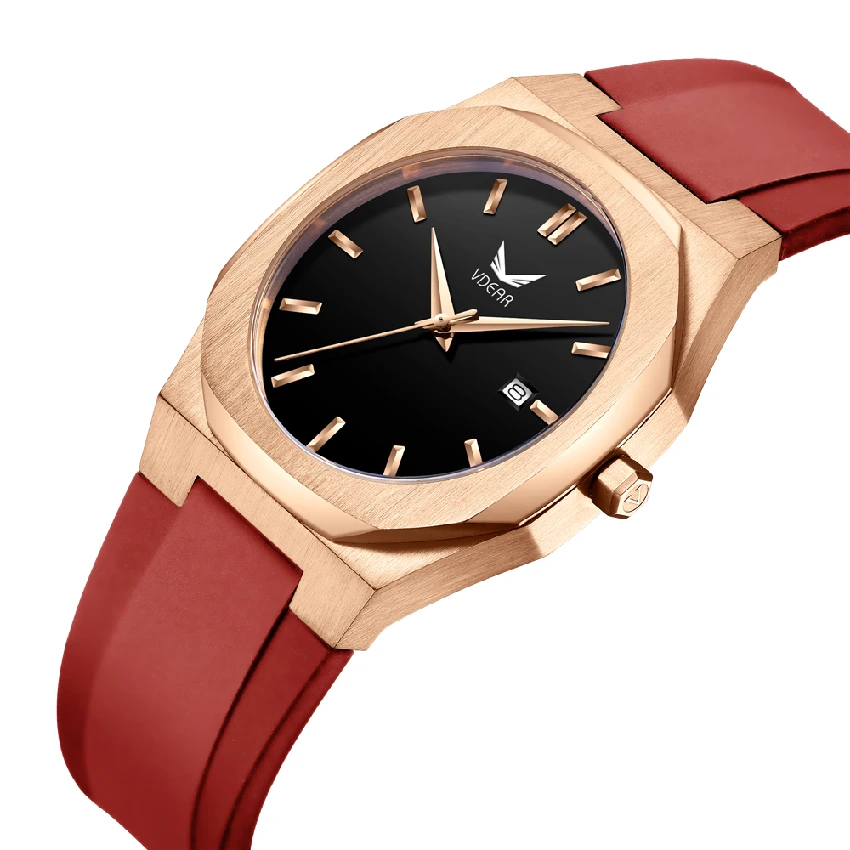 VDEAR - Desain Merek Berkualitas Tinggi, Baja Tahan Karat 316L, Mesin Quartz Jepang, Harga Terbaik, Jam Tangan untuk Pria dan Lainnya 1