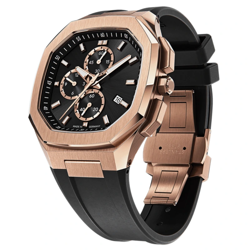 VDEAR - Japan Movement Quartz Wristwatches Stainless Steel Custom Made Watch Dials Relojes De Lujo Para Hombre 2021 New Arrival 1