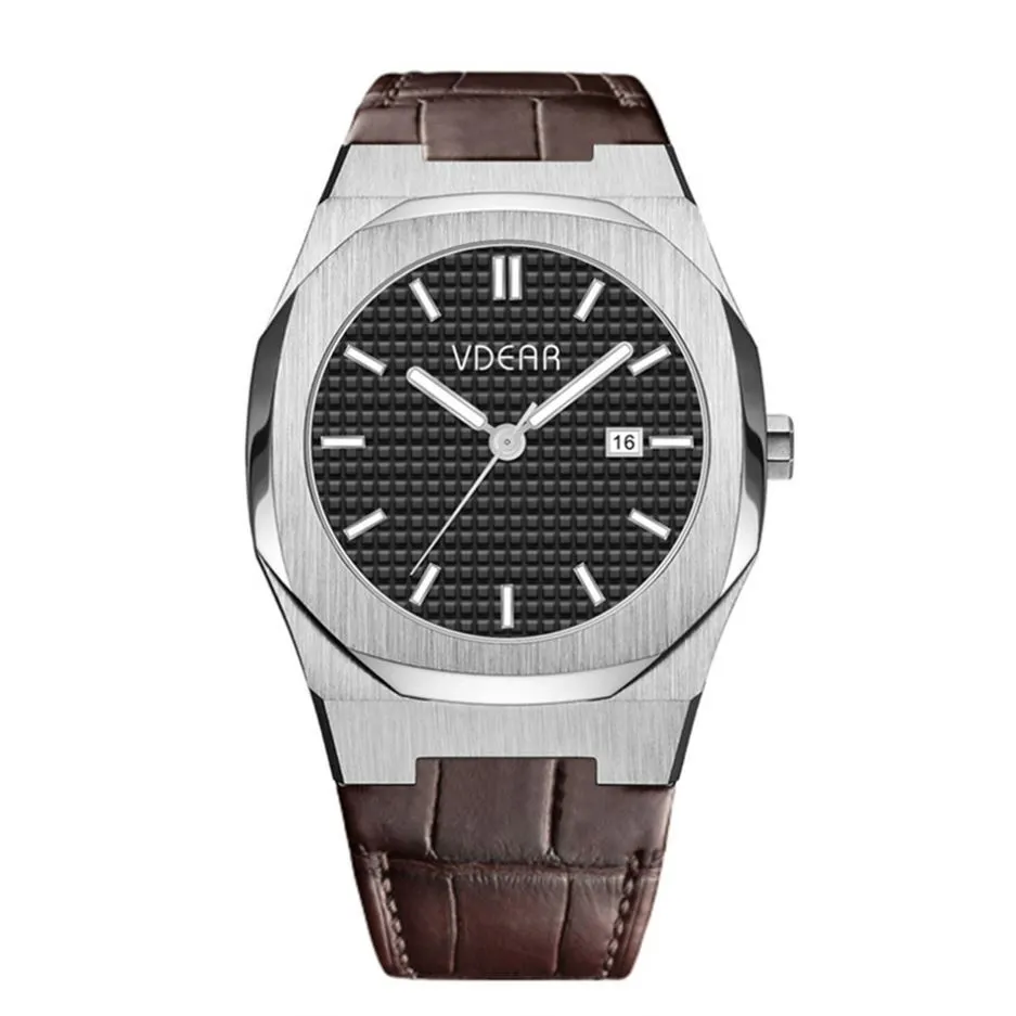 VDEAR - Unbrand Stainless Steel Case 3Atm Water Resistance Japan Movt Sr626sw Price Odm Watch Price others 1