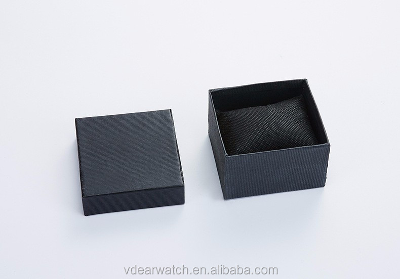 VDEAR - Billig fyrkantig klockpresentask kudde hålad i lagerpappersklockask med lock Klockask 21