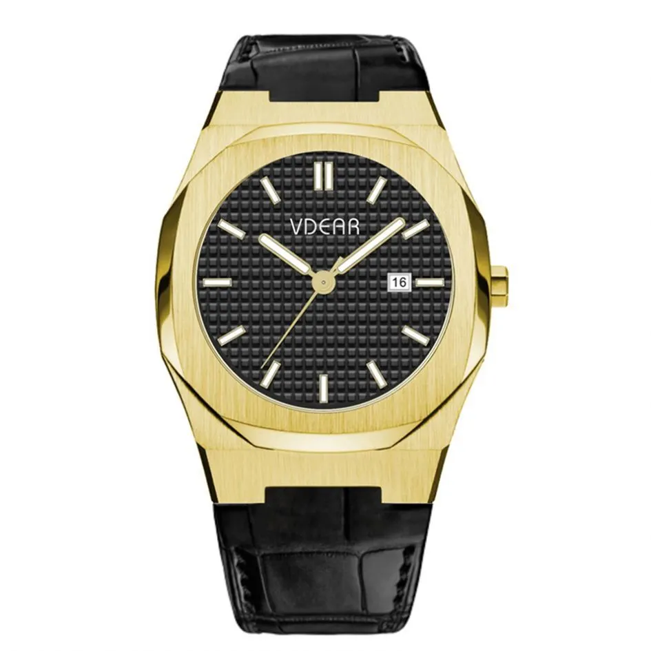 VDEAR - Good Quality Stainless Steel Back Waterproof Japan Movt Custom Watches Men others 1