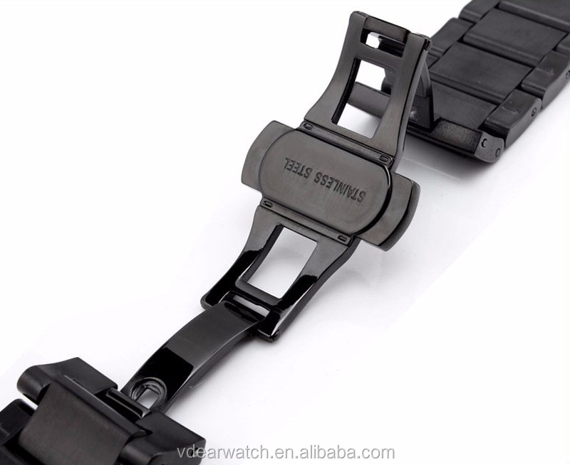 VDEAR - Wholesale bulk heavy solid stainless steel metal watch strap with quick release Mesh Band 14