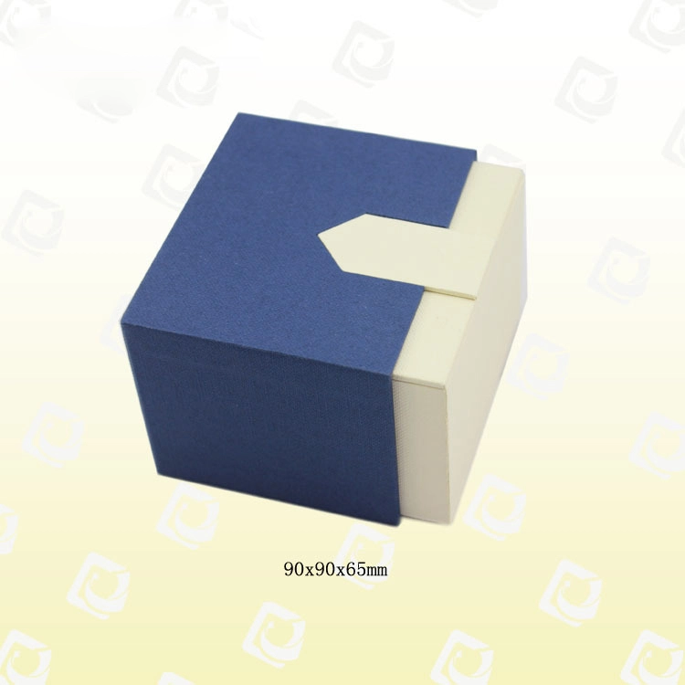 VDEAR - Draw style custom logo hard cardboard cheap single watch box with pillow Watch Box 1