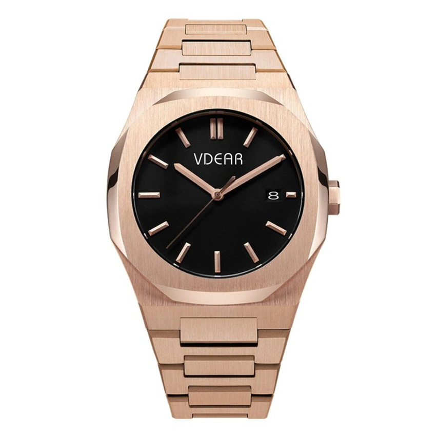 VDEAR - Luxury Men's Quartz Oem Singapore Japan Movement Watch Brand Your Own Stainless Steel Back others 1