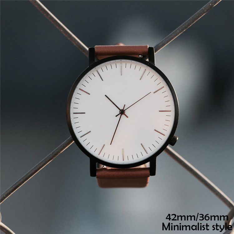 VDEAR - Easy change mesh strap no brand custom quartz man wrist watch minimalist fashion Stainless Steel Style 20