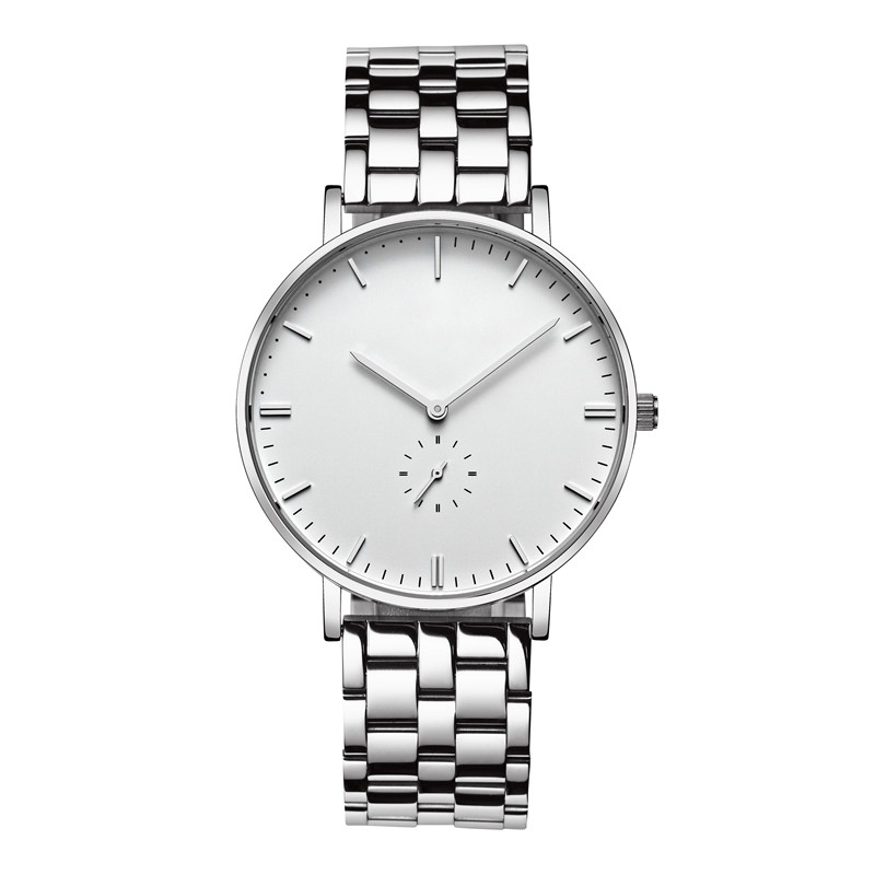 VDEAR - 316L stainless steel band sapphire glass simple rose gold luxury brand watches men Stainless Steel Style 14