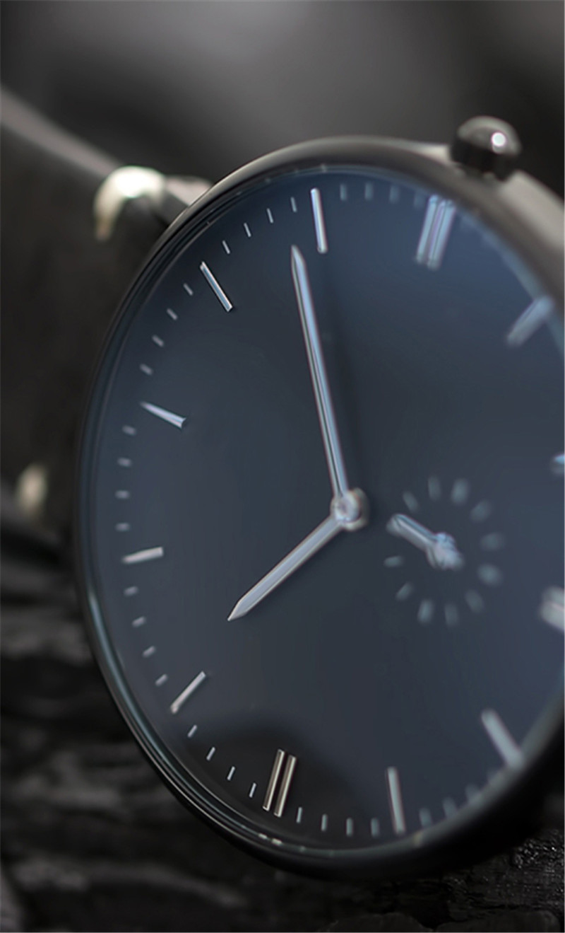 VDEAR - 316L stainless steel band sapphire glass simple rose gold luxury brand watches men Stainless Steel Style 20