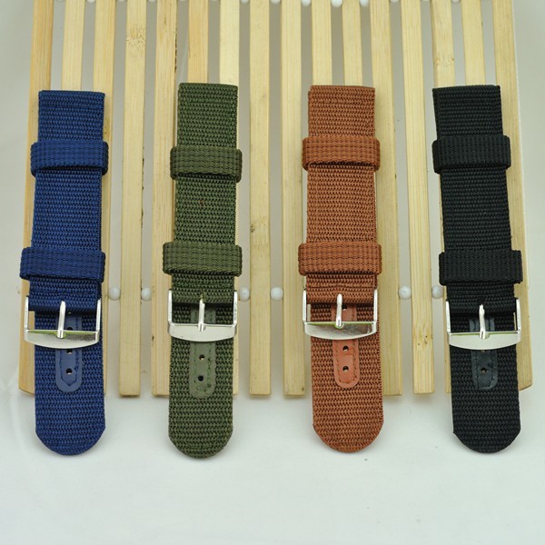 VDEAR - Wholesale high quality colorful leather nylon exchangeable nato strap Nylon Strap 5