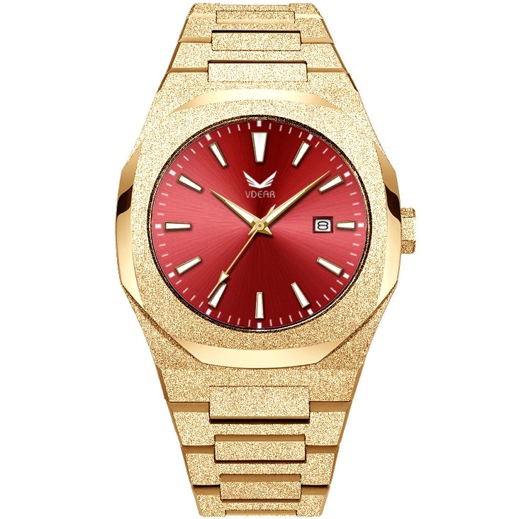 VDEAR - High Quality Private Labeling Your Logo Reloj De Cuarzo Waches Luxury Watch Men 2021 50MOQ Custom Watch 1