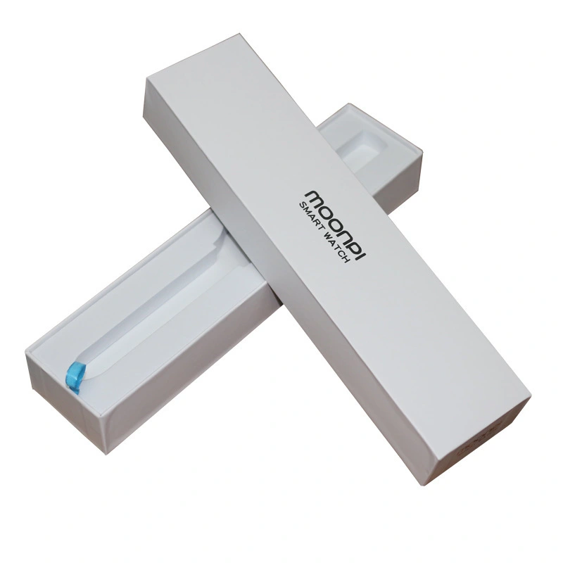 VDEAR - 2017 Unique design long thick paper packing box OEM single watch boxes Watch Box 1