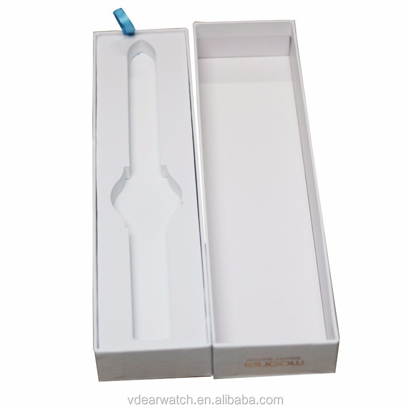 VDEAR - 2017 Unique design long thick paper packing box OEM single watch boxes Watch Box 12